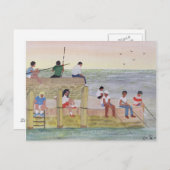 トワイライト魚釣り1988 ポストカード (正面/裏面)