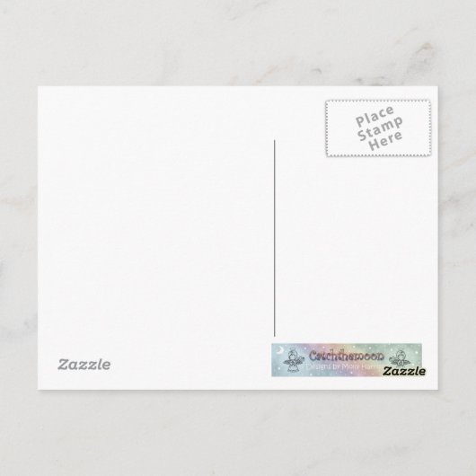 トワイライト・コンパニオンズ　オウルとフェアリー ポストカード (裏面)