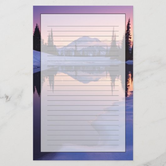 トワイライト、ターン、クレセントムーン 便箋 (正面)