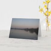 トワイライト、ハリルの池、ウッドリのハートリル。 カード (黄色い花)