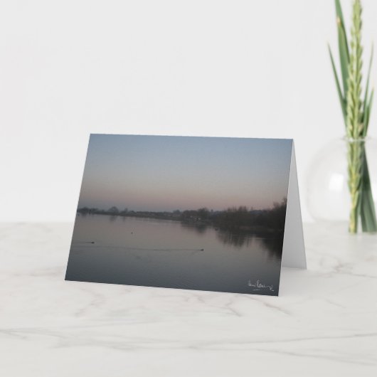 トワイライト、ハリルの池、ウッドリのハートリル。 カード (正面)