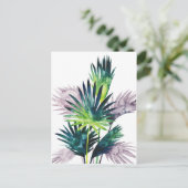 トワイライト パームズ - パームの葉 ポストカード (スタンド正面)