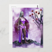 トワイライト ブロッサム フェアリー ポストカード (正面/裏面)