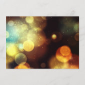 トワイライト ボケ ライト ウェディング ディテール エンクロージャーカード (裏面)