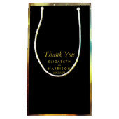 トワイライト ボケ ライト ウェディング フェイバー スモールペーパーバッグ (正面)