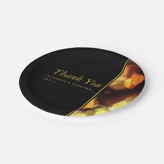 トワイライト《写真》ぼけ味ラ結婚イト ペーパープレート (アングル)