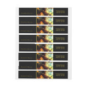 トワイライト《写真》ぼけ味ラ結婚イト ラップアラウンドラベル (シート)