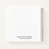 トワイライト – Poetry Art ノートブック (裏面)