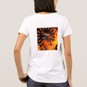 トワイラーは恐れを知らない戦車のトップ Tシャツ (裏面)