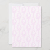 トワイルスケテ遊姿スカーターガールズ誕生日 招待状 (裏面)