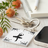 トワイルダンサー名オンバック キーホルダー (正面右)