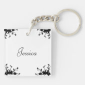 トワイルダンサー名オンバック キーホルダー (裏面)