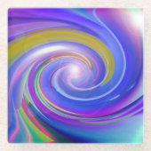 トワイル ガラスコースター (正面)