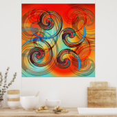 トワイル ポスター (キッチン)