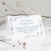 トワエレガントーヴィンテージ感謝していブライダルシャワー カード