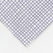 トワフランスのイルラベンダートワカスタムイルフリースブランケット フリースブランケット (角)