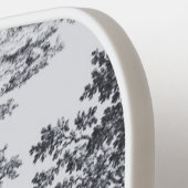 トワフランスのイル・ド・ジュイ黒エレガント白 ピックルボールラケット (左詳細)