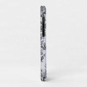 トワフランスのイル・ド・ジュイ黒エレガント白 Case-Mate iPhoneケース (裏面/左)