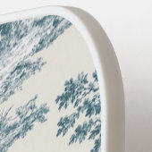 トワフランスのイル・ド・ジュイ・セージ緑エレガント緑色 ピックルボールラケット (左詳細)