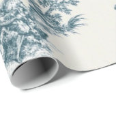 トワフランスのイル・ド・ジュイ・セージ・グリーン・デコプティブ ラッピングペーパー (ロールコーナー)