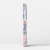 トワフランスのイル・ド・ジュイ・ピンクと白エレガント色 Case-Mate iPhoneケース (裏面 / 左)