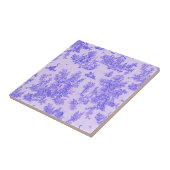 トワフランスのイル・ド・ジュイ・ブルーエレガントと白 タイル (側面)