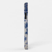 トワフランスのイル・ド・ジュイ・ブルーエレガントと白 Case-Mate iPhoneケース (裏面/右)