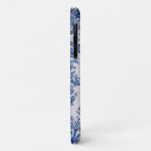 トワフランスのイル・ド・ジュイ・ブルーエレガントと白 Case-Mate iPhoneケース (裏面/左)