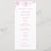 トワフランスのルクラシックフローラ結婚ズ プログラム (裏面)