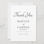 トワフランスのールダスティバラフローラ結婚ズ サンキューカード (正面)