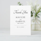 トワフランスのールダスティバラ結婚フローラありがとう サンキューカード (スタンド正面)