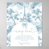 トワフランスのールデジュイリング狩りブライダルシャワーゲーム ポスター (正面)