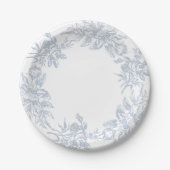 トワフランスのールデジュイ ペーパープレート (正面)