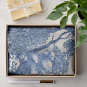 トワフランスのールパストラルカウブルーカントリーヴィンテージ 薄葉紙 (ギフト)