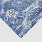 トワフランスのールパストラルカウブルーカントリーヴィンテージ 薄葉紙 (詳細)