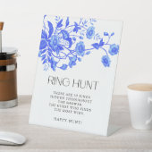 トワフランスのールフローラブライダルシャワーリングや輪狩り 台座サイン (インサイチュ)