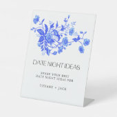 トワフランスのールフローラブライダルシャワー日の夜 台座サイン (正面)