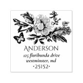 トワフランスのールブーケスケッチ セルフインキングスタンプ (デザイン)