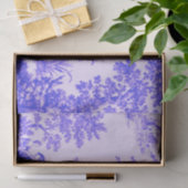 トワフランスのール・ド・ジュイ・ブルーとホワイト・デコプティブ 薄葉紙 (ギフト)