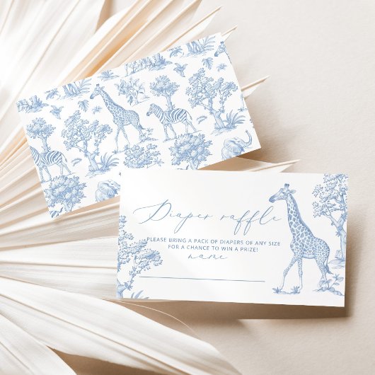 トワルブルー 遊牧のサファリ おむつくじ引換券 エンクロージャーカード