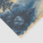 トワールデジュイの静かな水の風景 薄葉紙 (詳細)