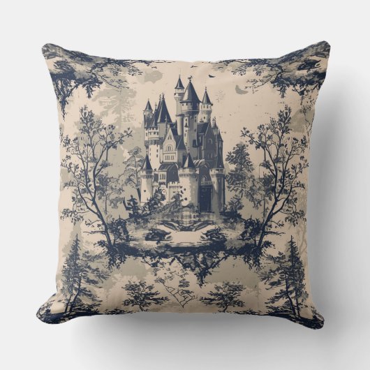 トワールデジュイヴィンテージ母の日フローラ クッション (正面)