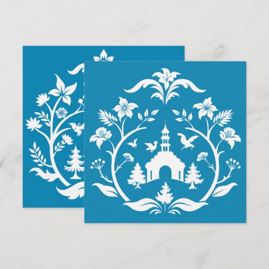 トワールデジュイ 招待状 (正面/裏面)