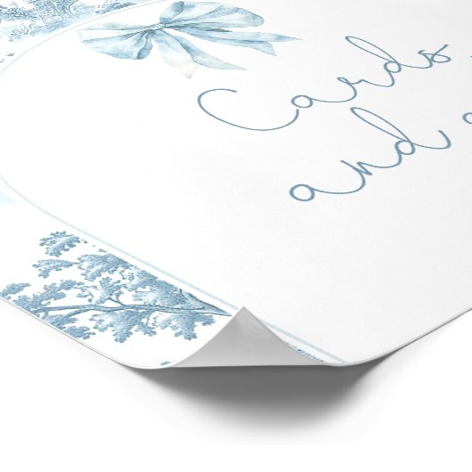 トワールデジュウボンジュールパリジャンのカードとギフト ポスター (角)