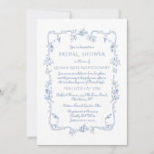 トワールフローラチノワセリーブライダルシャワー 招待状 (正面)