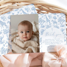 トワール サファリ ボーイ 洗礼 感謝カード