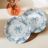 トワ・ド・ジュイ フランス風ロマンチックなブライズシャワー ペーパープレート