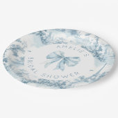 トワ・ド・ジュイ フランス ロマンティック ブライダルシャワー ペーパープレート (アングル)