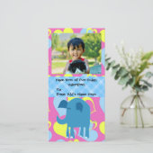 トンのおもしろい、象の子供バレンタインデー シーズンカード (スタンド正面)