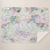 トンのペロラオペサコロリダオクレメ シェルパブランケット (正面(横))